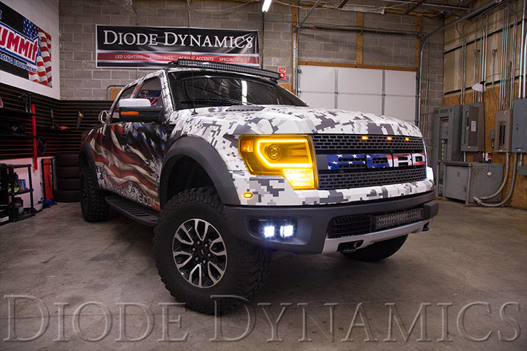 Diode Dynamics DD2172 Raptor 2013 Switchback Halo Lights LED Kit Diode Dynamics - Truck Part Superstore