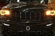 Diode Dynamics DD2216 Switchback LED Halos for 2014-2021 Jeep Grand Cherokee - Truck Part Superstore
