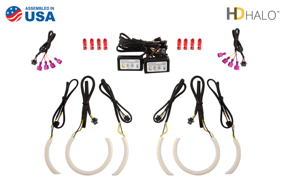 Diode Dynamics DD2218 2016-2018 Chevy Camaro Premium Switchback LED Halos Diode Dynamics - Truck Part Superstore