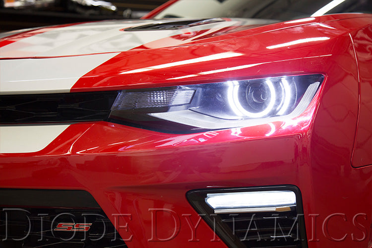 Diode Dynamics DD2218 2016-2018 Chevy Camaro Premium Switchback LED Halos Diode Dynamics - Truck Part Superstore