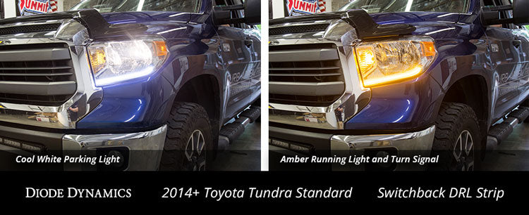 Diode Dynamics DD2225 Standard Switchback DRL LED Strip for 2014-2021 Toyota Tundra - Truck Part Superstore