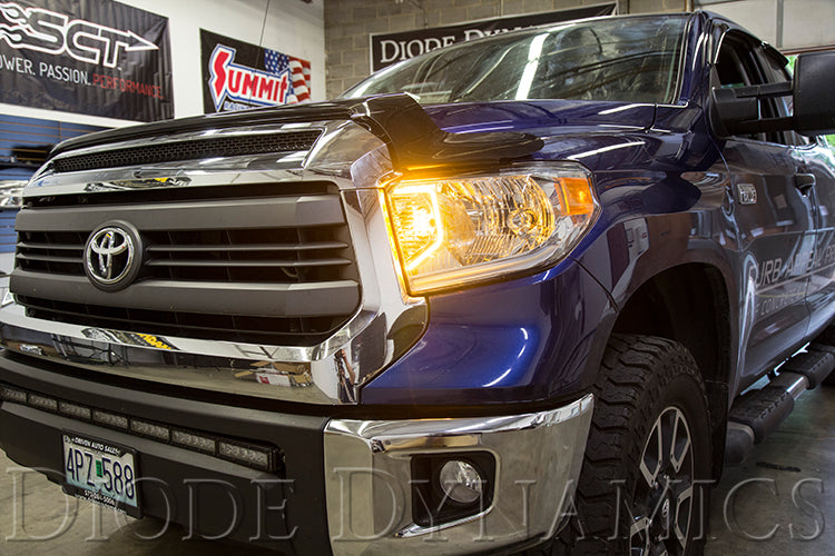 Diode Dynamics DD2227 Switchback C-Light LED Halos for 2014-2021 Toyota Tundra - Truck Part Superstore