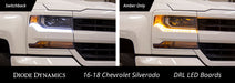 Diode Dynamics DD2244 Silverado 2016-2018 Amber DRL Boards Diode Dynamics - Truck Part Superstore