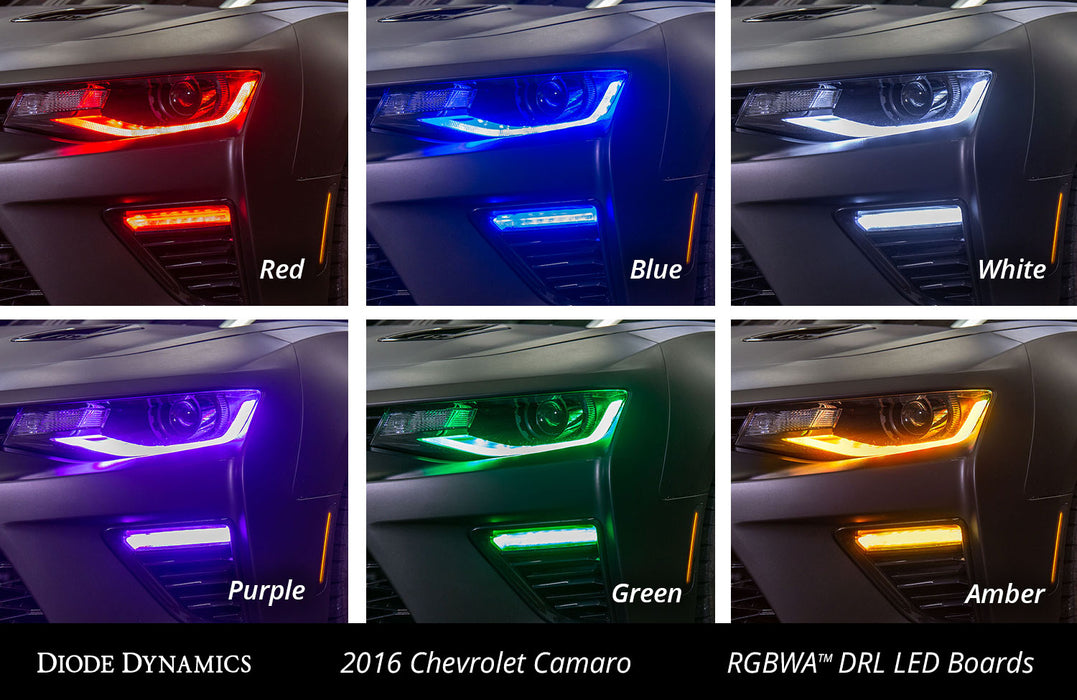 Diode Dynamics DD2258 Camaro 2016-2018 RGBW Upper and Lower DRL Boards Diode Dynamics - Truck Part Superstore