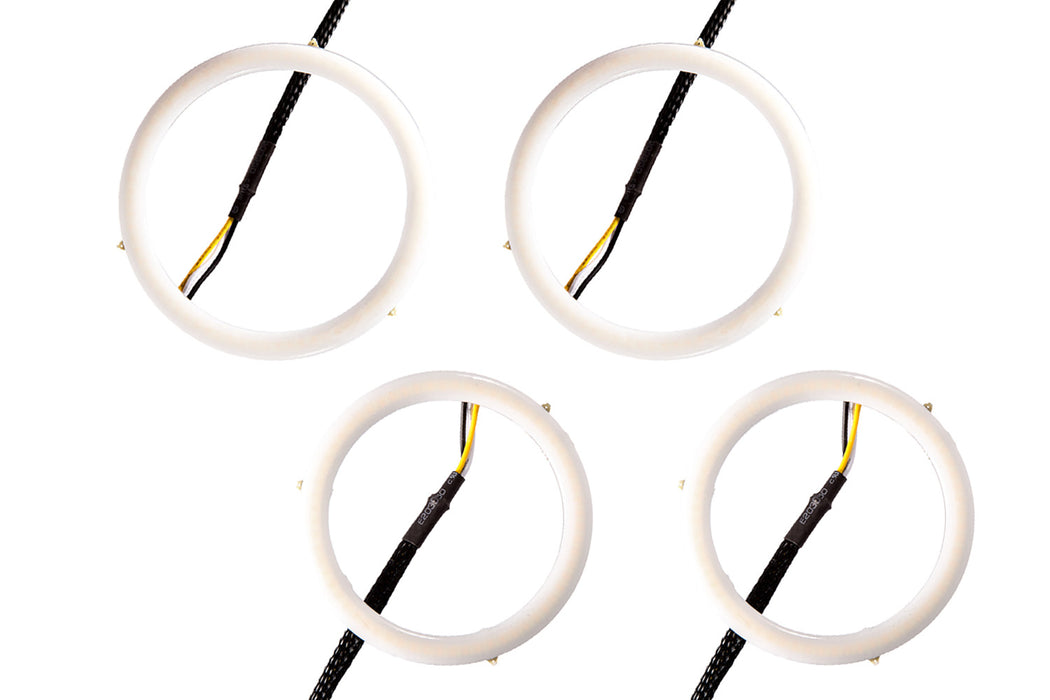Diode Dynamics DD2261 Halo Lights LED 70mm/90mm Amber Four Diode Dynamics - Truck Part Superstore
