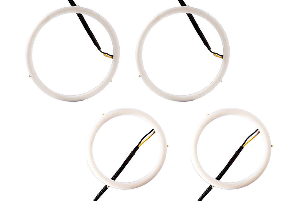 Diode Dynamics DD2270 Halo Lights LED 90mm/120mm White Four Diode Dynamics - Truck Part Superstore