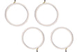 Diode Dynamics DD2278 Halo Lights LED 150mm/160mm Red Four Diode Dynamics - Truck Part Superstore