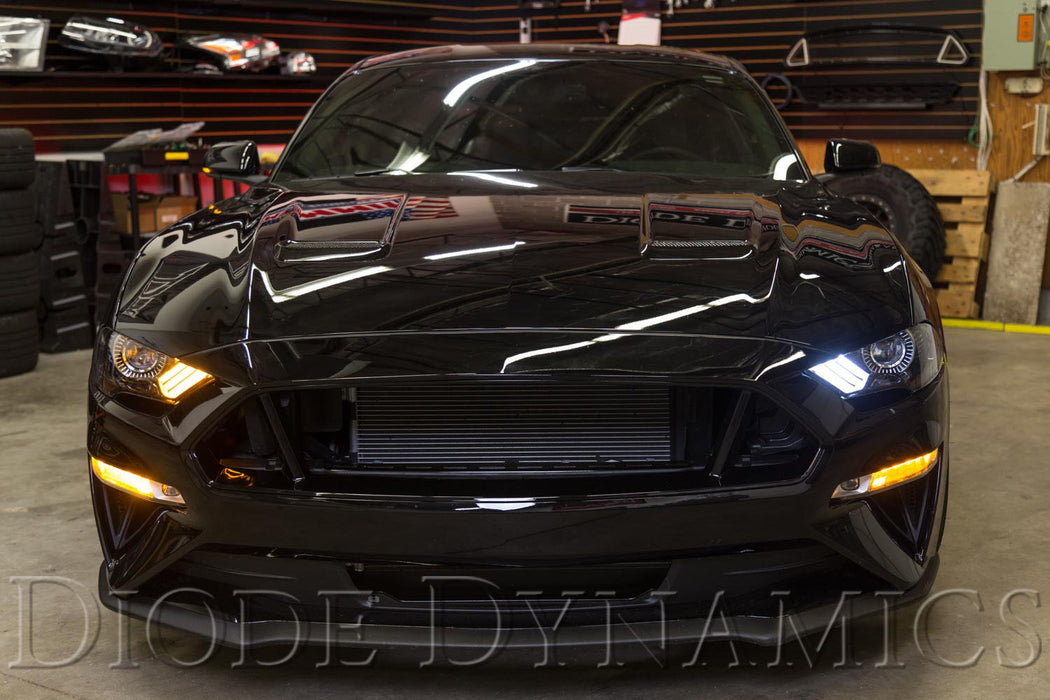Diode Dynamics DD2281 Switchback DRL LED Boards for 2018-2021 EU/AU Ford Mustang - Truck Part Superstore