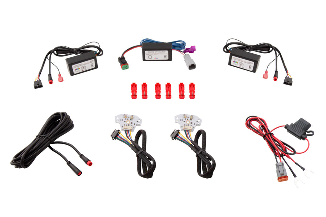 Diode Dynamics DD2282 RGBW DRL LED Boards for 2019-2021 Dodge Charger - Truck Part Superstore