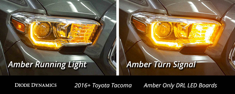 Diode Dynamics DD2287 Tacoma 2016-2019 Pro-Series Amber DRL Boards Diode Dynamics - Truck Part Superstore