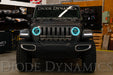 Diode Dynamics DD2290 RGBW HD LED Halos for 2018-2021 Jeep JL Wrangler/Gladiator - Truck Part Superstore