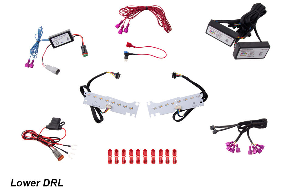 Diode Dynamics DD2295 RGBW Upper & Lower DRL Boards for 17-20 Chevrolet Camaro ZL1 Diode Dynamics - Truck Part Superstore