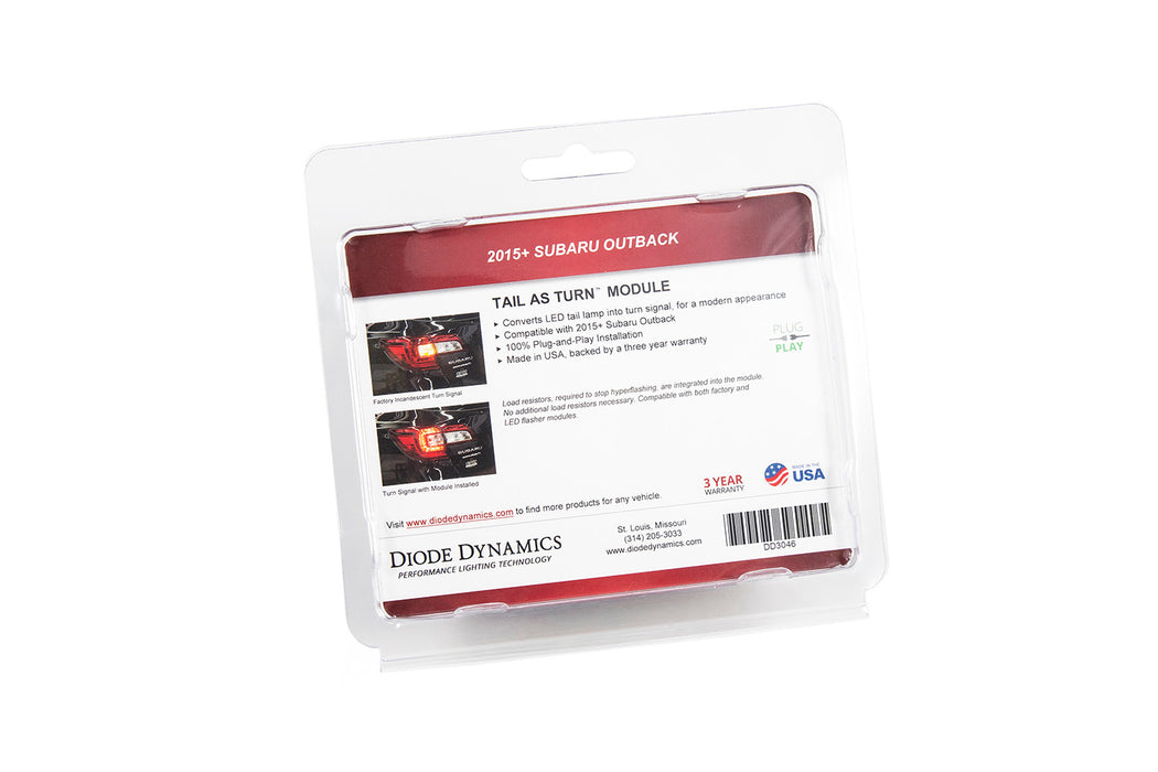 Diode Dynamics DD3046 2015-2019 Subaru Outback Tail as Turn Module Diode Dynamics - Truck Part Superstore