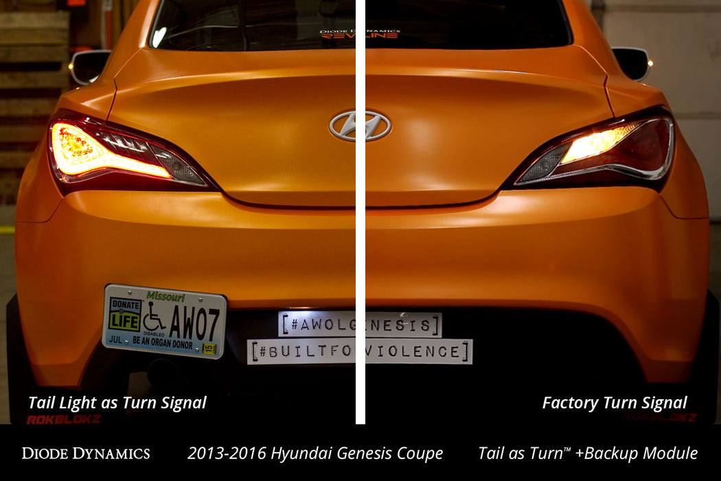 Diode Dynamics DD3053 2013-2016 Hyundai Genesis Coupe Tail as Turn +Backup Module (USDM) Stage 1 Diode Dynamics - Truck Part Superstore