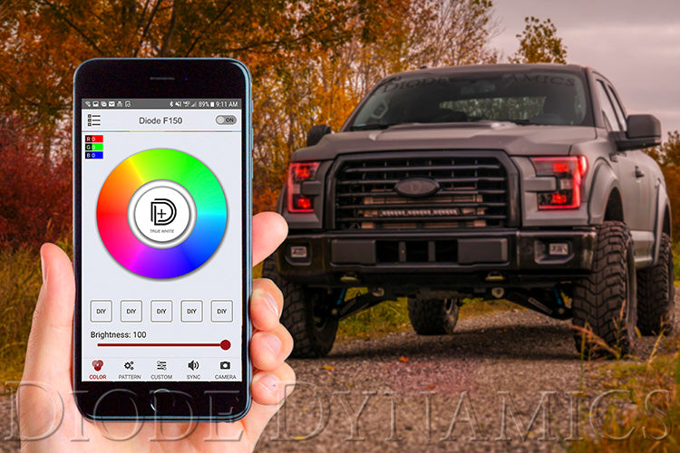Diode Dynamics DD3066 Bluetooth RGBW M8 Controller 1ch Diode Dynamics - Truck Part Superstore