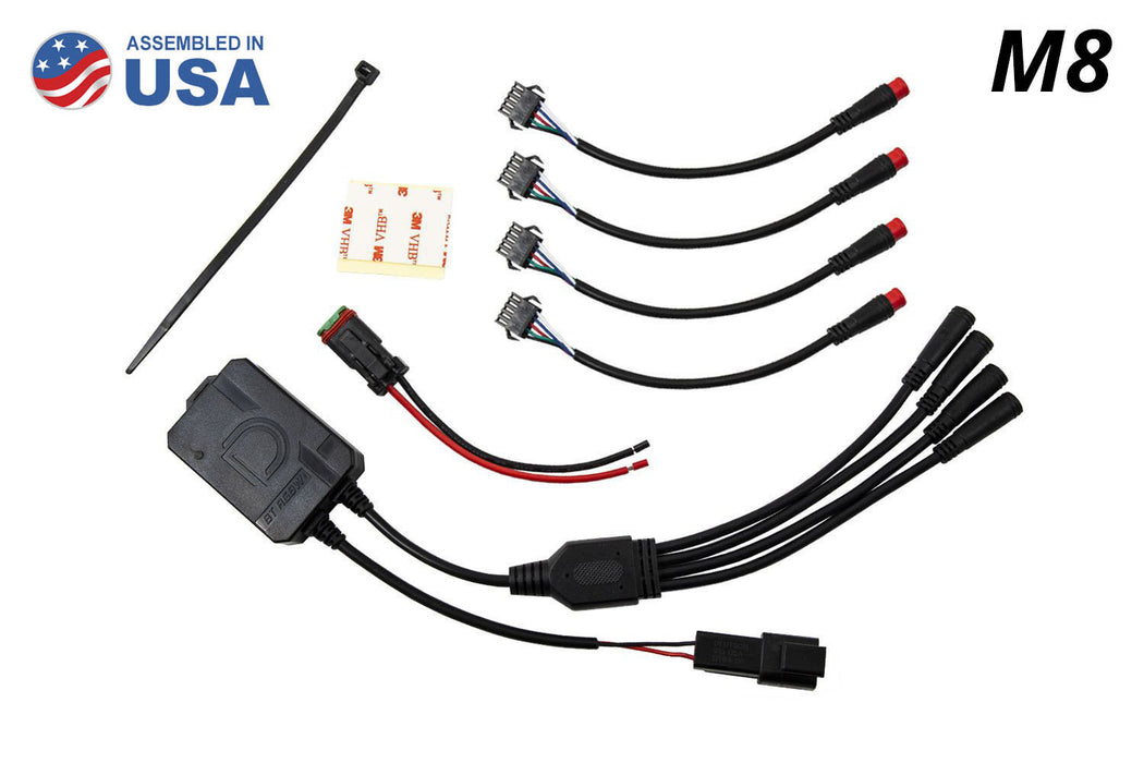Diode Dynamics DD3066 Bluetooth RGBW M8 Controller 1ch Diode Dynamics - Truck Part Superstore