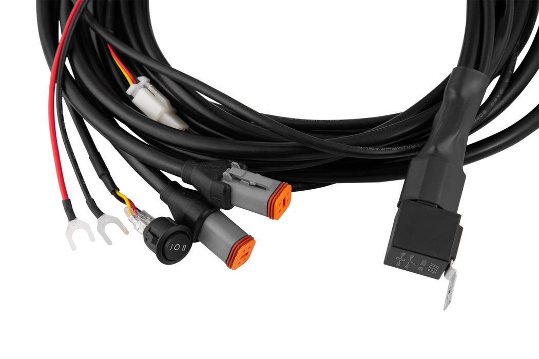 Diode Dynamics DD4093 Heavy Duty Dual Output 3-way 4-pin Wiring Harness - Truck Part Superstore