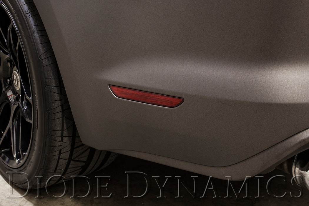 Diode Dynamics DD5002 LED Sidemarkers for 2015-2021 Ford Mustang, Clear (set) - Truck Part Superstore