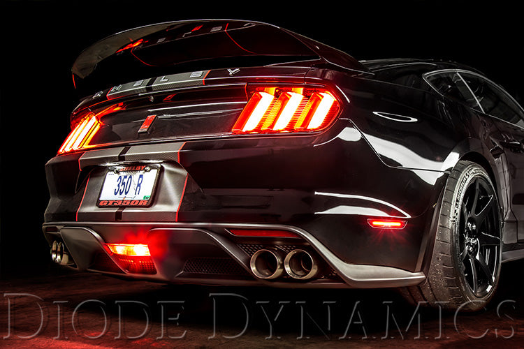 Diode Dynamics DD5003 LED Sidemarkers for 2015-2021 Ford Mustang, Red (set) - Truck Part Superstore