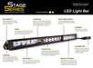 Diode Dynamics DD5040 30 Inch LED Light Bar  Single Row Straight Amber Driving Each Stage Series Diode Dynamics - Truck Part Superstore