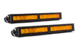 Diode Dynamics DD5045P 12 Inch LED Light Bar  Single Row Straight Amber Wide Pair Stage Series Diode Dynamics - Truck Part Superstore