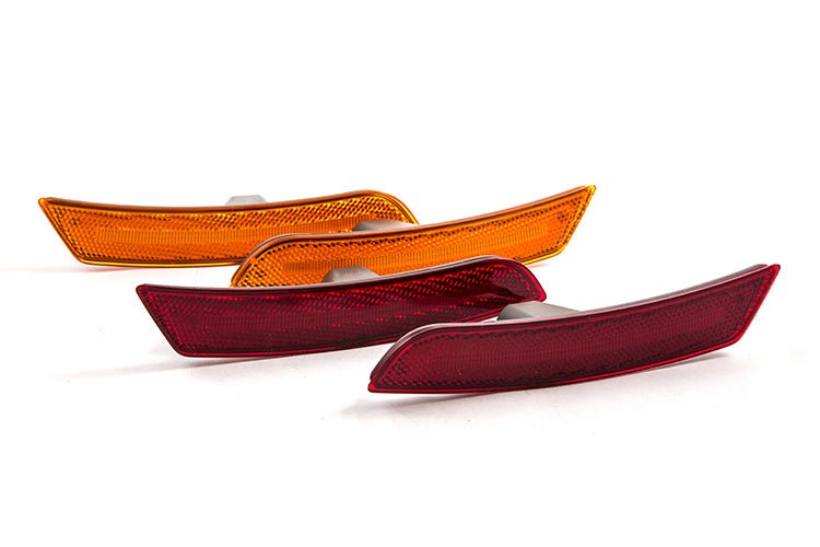 Diode Dynamics DD5062 LED Sidemarkers for 2016-2021 Chevrolet Camaro, Amber/Red (set) - Truck Part Superstore