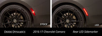 Diode Dynamics DD5062 LED Sidemarkers for 2016-2021 Chevrolet Camaro, Amber/Red (set) - Truck Part Superstore