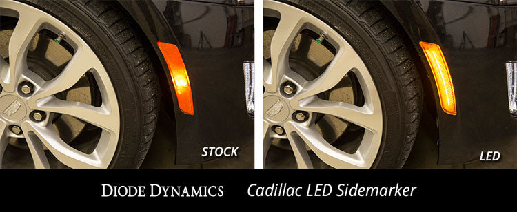 Diode Dynamics DD5066 Cadillac ATS LED Sidemarkers Pair 14-19 Cadillac ATS Smoked Diode Dynamics - Truck Part Superstore
