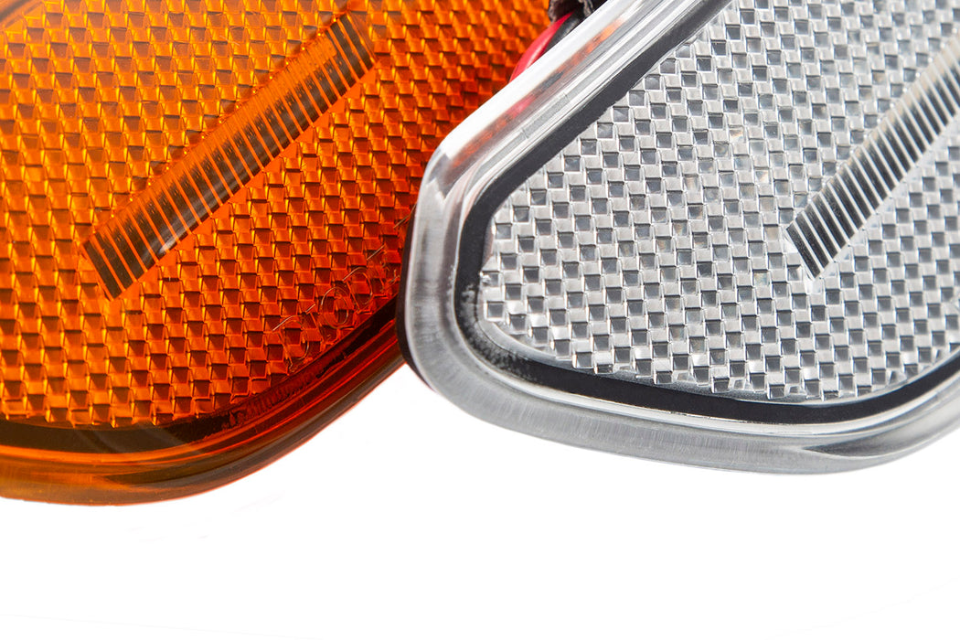 Diode Dynamics DD5070 Sidemarkers for 2018-2021 Jeep JL Wrangler/Gladiator, Smoked (set) - Truck Part Superstore