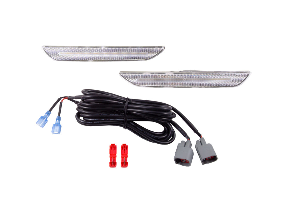 Diode Dynamics DD5071 LED Sidemarkers for 2015-2021 EU/AU Ford Mustang, Clear (pair) - Truck Part Superstore