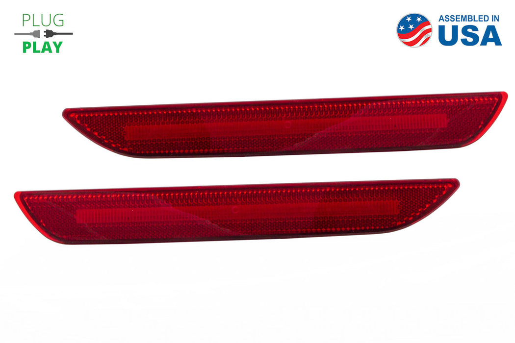 Diode Dynamics DD5072 LED Sidemarkers for 2015-2021 EU/AU Ford Mustang, Red (pair) - Truck Part Superstore