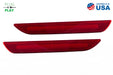 Diode Dynamics DD5072 LED Sidemarkers for 2015-2021 EU/AU Ford Mustang, Red (pair) - Truck Part Superstore