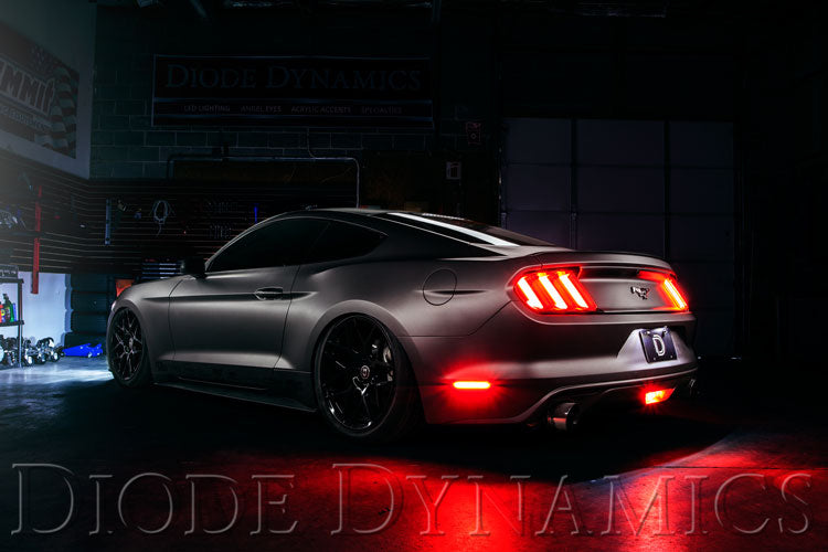 Diode Dynamics DD5073 LED Sidemarkers for 2015-2021 EU/AU Ford Mustang, Smoked (pair) - Truck Part Superstore