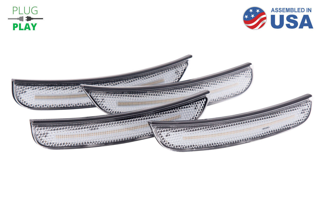 Diode Dynamics DD5110 LED Sidemarkers for 2015-2021 Dodge Charger, Clear (set) - Truck Part Superstore