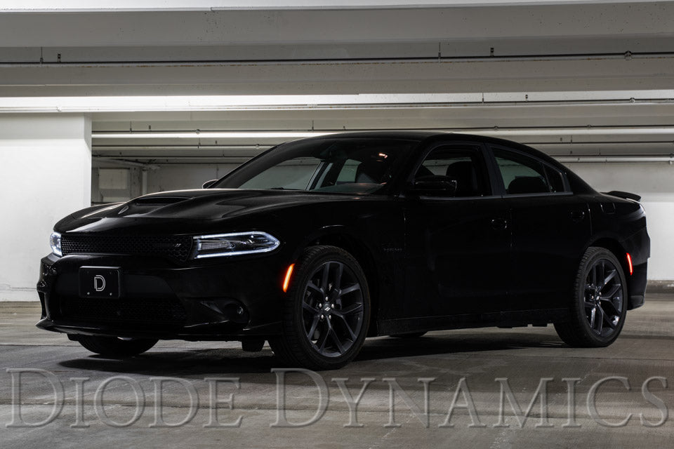 Diode Dynamics DD5110 LED Sidemarkers for 2015-2021 Dodge Charger, Clear (set) - Truck Part Superstore