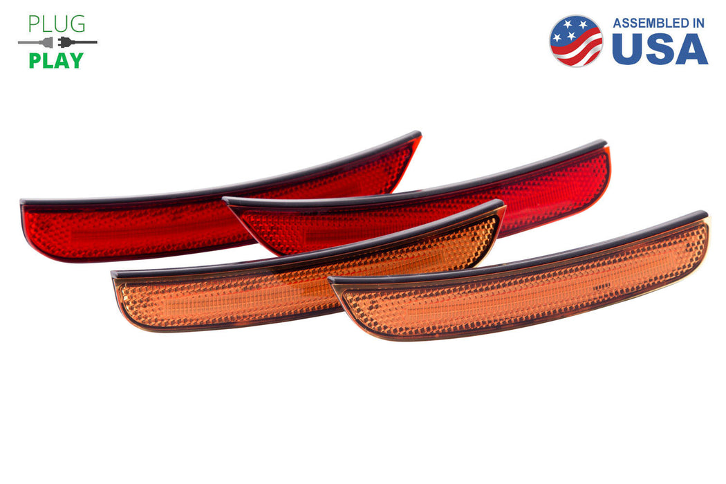 Diode Dynamics DD5111 LED Sidemarkers for 2015-2021 Dodge Charger, Amber/Red (set) - Truck Part Superstore
