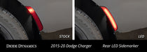 Diode Dynamics DD5112 LED Sidemarkers for 2015-2021 Dodge Charger, Smoked (set) - Truck Part Superstore