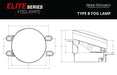 Diode Dynamics DD5134P Elite Series Type B Fog Lamps, White Pair Diode Dynamics - Truck Part Superstore