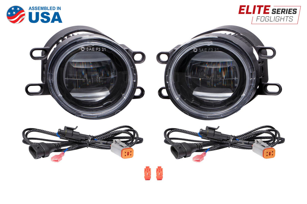 Diode Dynamics DD5137P Elite Series Type B Fog Lamps, Yellow Pair Diode Dynamics - Truck Part Superstore