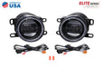 Diode Dynamics DD5140P Elite Series Type CGX Fog Lamps, White Pair Diode Dynamics - Truck Part Superstore
