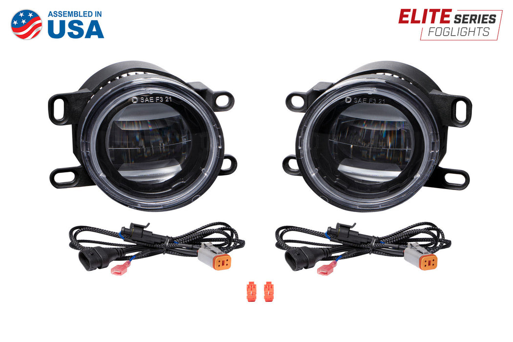 Diode Dynamics DD5143P Elite Series Type CGX Fog Lamps, Yellow Pair Diode Dynamics - Truck Part Superstore