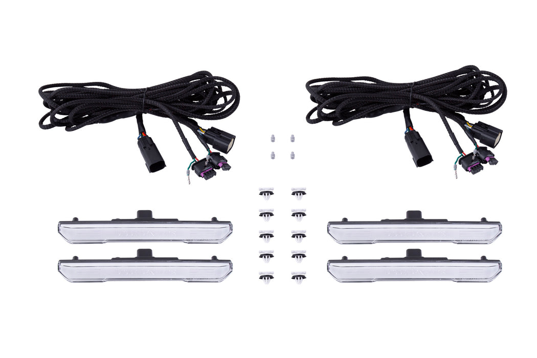 Diode Dynamics DD5150 LED Sequential Sidemarkers for 20-21 Sierra 2500/3500 HD Clear Set Diode Dynamics - Truck Part Superstore