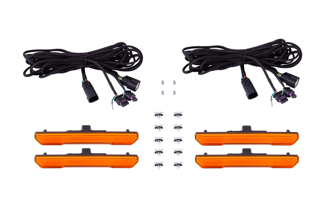 Diode Dynamics DD5151 LED Sequential Sidemarkers for 20-21 Sierra 2500/3500 HD Amber Set Diode Dynamics - Truck Part Superstore