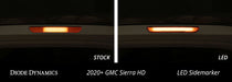 Diode Dynamics DD5152 LED Sequential Sidemarkers for 20-21 Sierra 2500/3500 HD Smoked Set Diode Dynamics - Truck Part Superstore