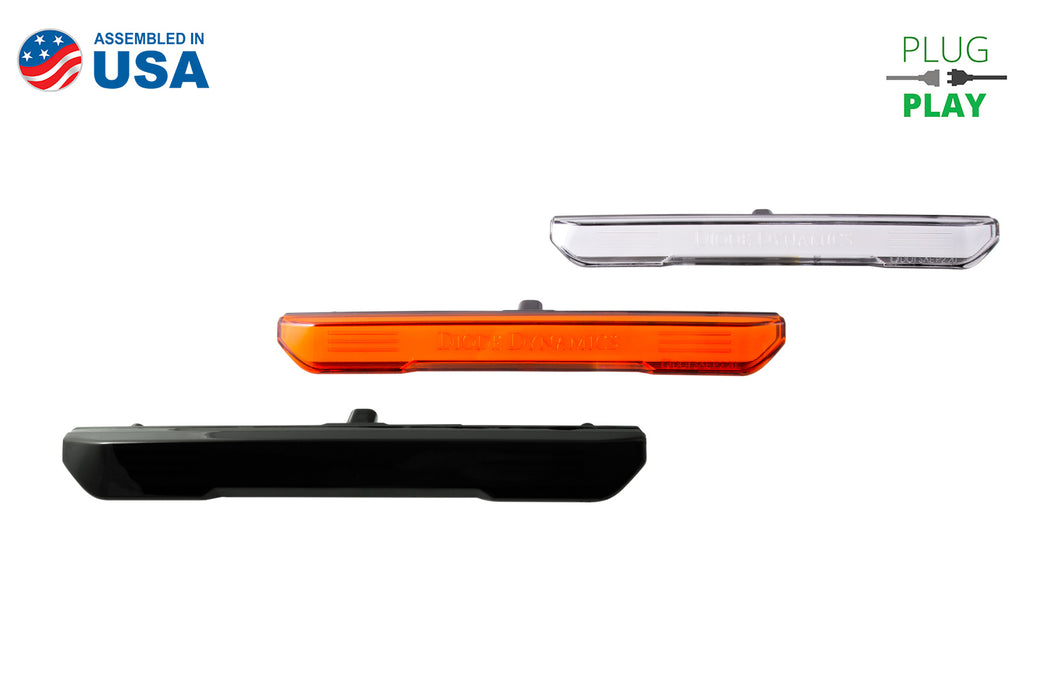 Diode Dynamics DD5152 LED Sequential Sidemarkers for 20-21 Sierra 2500/3500 HD Smoked Set Diode Dynamics - Truck Part Superstore