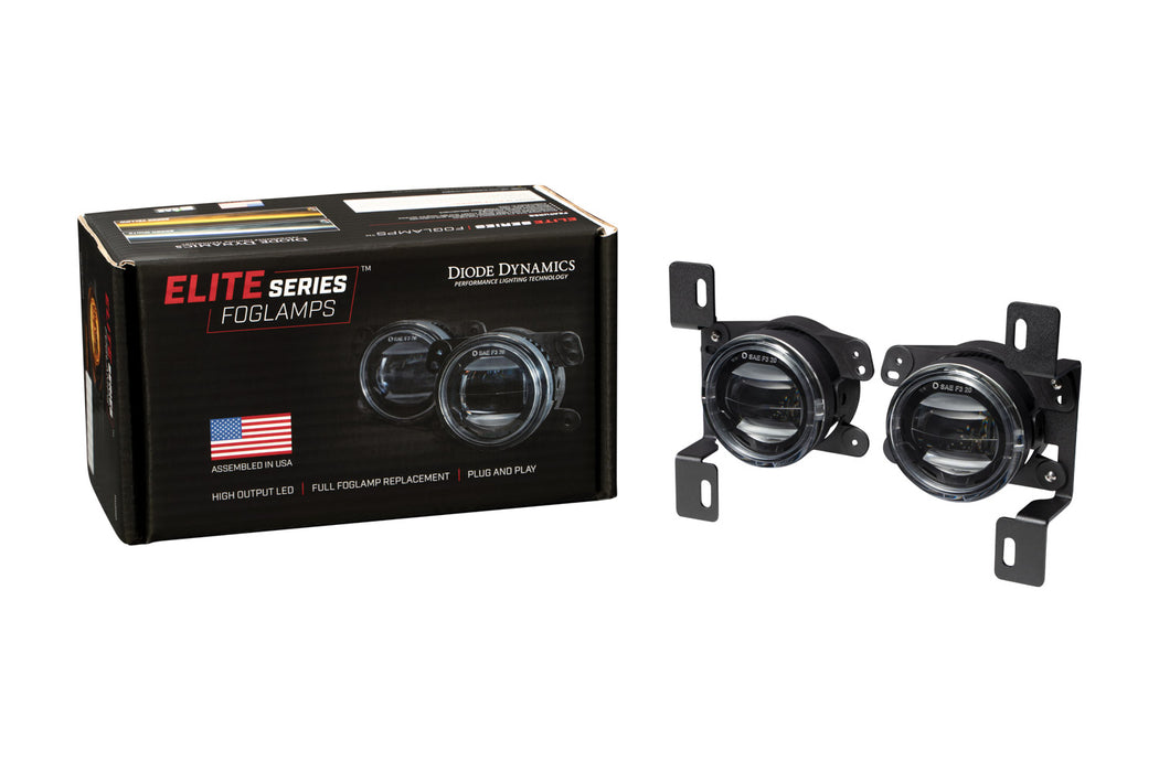 Diode Dynamics DD5163P Elite Series Type MR Fog Lamps, White Pair Diode Dynamics - Truck Part Superstore
