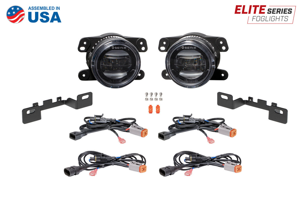 Diode Dynamics DD5163P Elite Series Type MR Fog Lamps, White Pair Diode Dynamics - Truck Part Superstore