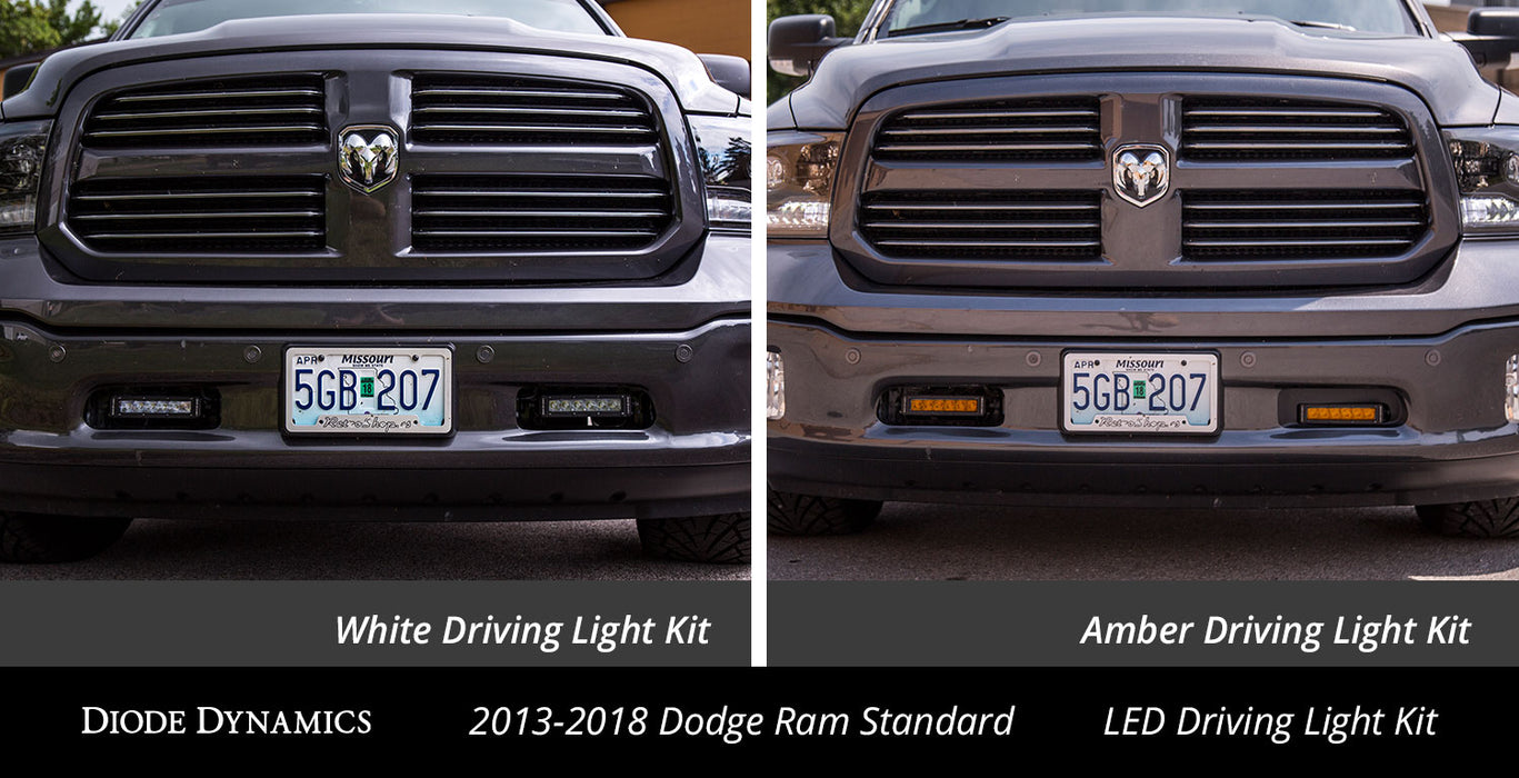 Diode Dynamics DD6012 Ram 2013 Standard Stage Series 6 Inch Kit White Driving Diode Dynamics - Truck Part Superstore