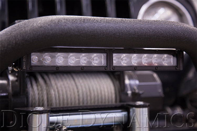 Diode Dynamics DD6033S 12 Inch LED Light Bar  Single Row Straight Clear Flood Each Stage Series Diode Dynamics - Truck Part Superstore