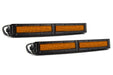 Diode Dynamics DD6041P 12 Inch LED Light Bar  Single Row Straight Amber Flood Pair Stage Series Diode Dynamics - Truck Part Superstore